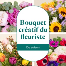 Bouquet de fleurs Le bouquet créhttps://prod-hybris-backoffice:9002/hmc/hybris?wid=MC459x0&prgrequest=true&MC459x2_!DISPLAY=MC459x278&MC459x278_!DISPLAY=001#atif du fleuriste de saison
