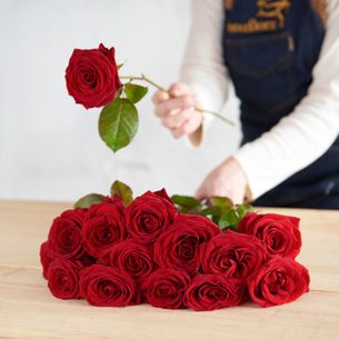 Bouquet de roses Grandes roses sur-mesure Anniversaire