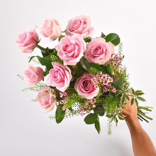 Bouquet de roses Flamingo