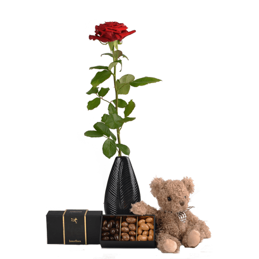 Bouquet de roses Trio de tendresse