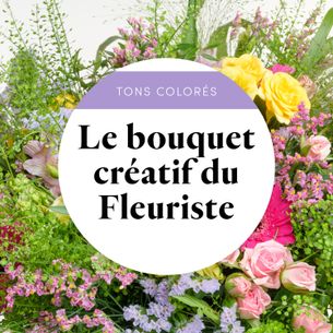 Bouquet de fleurs Bouquet du fleuriste Multicolore Fête des Pères