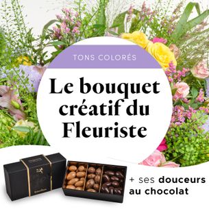 Bouquet de fleurs Bouquet gourmand du fleuriste Fleur jaune