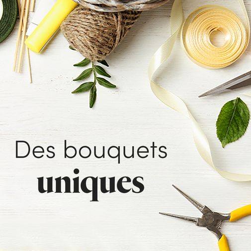 Fleurs et cadeaux Bouquet blanc du fleuriste & Amandes au chocolat