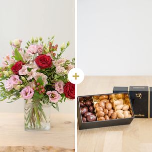 Fleurs et cadeaux Frimousse et ses amandes au chocolat Pour le plaisir