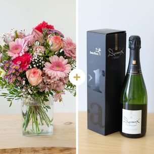 Fleurs et cadeaux Félicitations & Champagne Devaux Remerciements