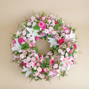 Fleurs deuil Auréole spirituelle Fleurs deuil Auréole spirituelle