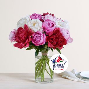 Fleurs et cadeaux Brassée de pivoines variées Fleurs et cadeaux Brassée de pivoines variées