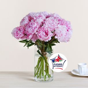 Bouquet de fleurs Brassée de pivoines rose pâle Bouquet de fleurs Brassée de pivoines rose pâle Fête des Mères