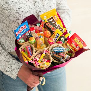 Fleurs et cadeaux Bouquet de bonbons Anniversaire