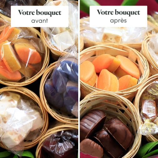 Fleurs et cadeaux Bouquet des gourmands