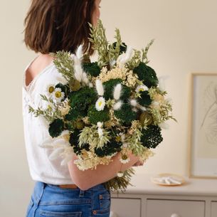 Bouquet de fleurs Happy Bohème Anniversaire