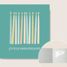 null Carte message Joyeux anniversaire