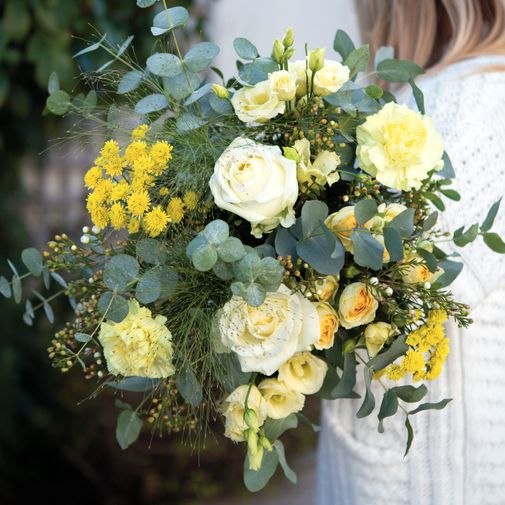 Bouquet de fleurs Cristal